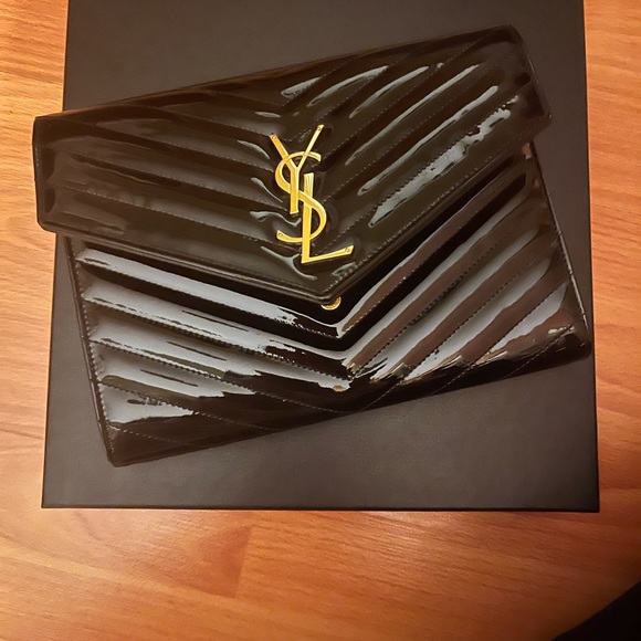 Authentic YSL wristlet - Picture 3 of 4